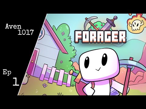 Forager Ep 1: Starting Properly - Beta 6 - First impressions, Let's Play, Gameplay