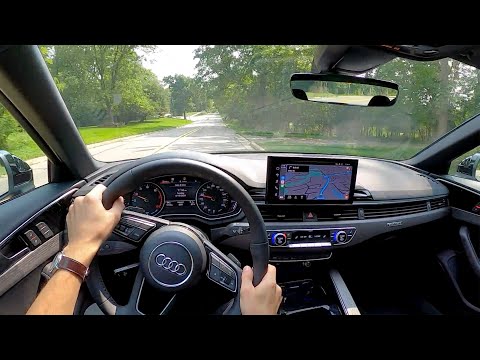 2020 Audi A4 45 Premium Sedan - POV Driving Impressions