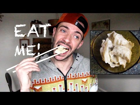 EATING CHICKEN GYOZA (MUKBANG) | Why I Disabled the Like/Dislike Button | Chew On This ep. 4 Video