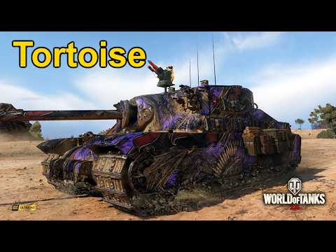 Tortoise, 11.5K DMG with 7 Frags in El Halluf - World of Tanks