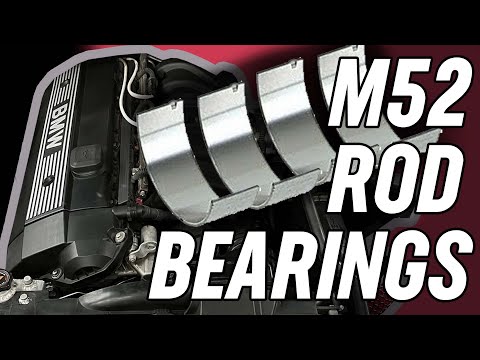 HOW TO REPLACE E36 M52 ROD BEARINGS - TURBO E36 M52 BUILD EP4