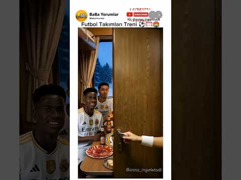 Futbol takımları treni 🤔