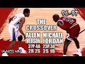 Michael Jordan Vs Allen Iverson Highlights 1997 03 12 60pts AI INFAMOUS CROSSOVER On MJ