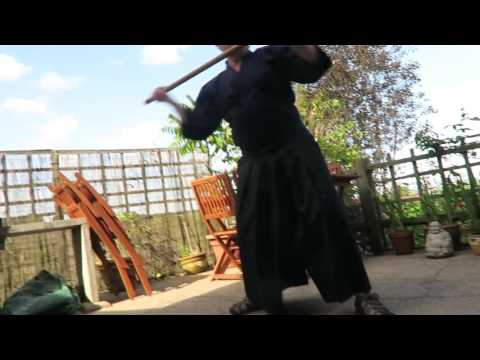 Habatakukai Martial Arts:  Jo or Short Staff Movement