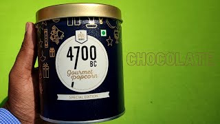 4700 BC Gourmet Popcorn Chocolate unboxing