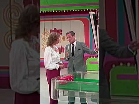 Blooper! Bob Barker's Hand Gets Hit During DICE GAME! The Price Is Right 1982 #shorts