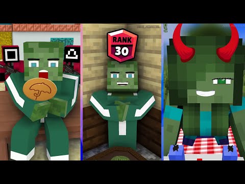 Revenge Sigma Zombie Girl 😈 - Minecraft Animation | Minecraft Mix