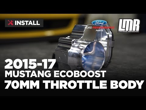 2015-2017 EcoBoost Mustang Ford Performance Throttle Body - Install & Review