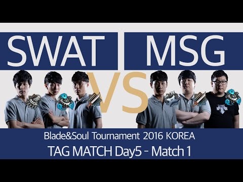 [B&S] Tournament 2016 KOREA TAG MATCH Day5 – Match1