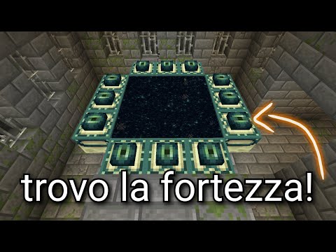 Trovo la fortezza dell'end nella Corvocraft | MINECRAFT