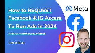 How to Request Access to Meta Facebook Page & Ad Account To Run Ads in 2024 (w/ 0 Client Confusion)