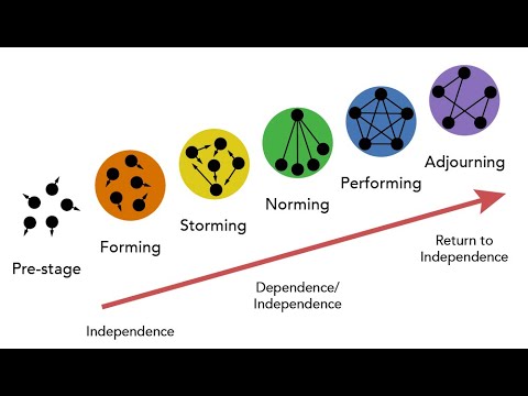 Stages of group development