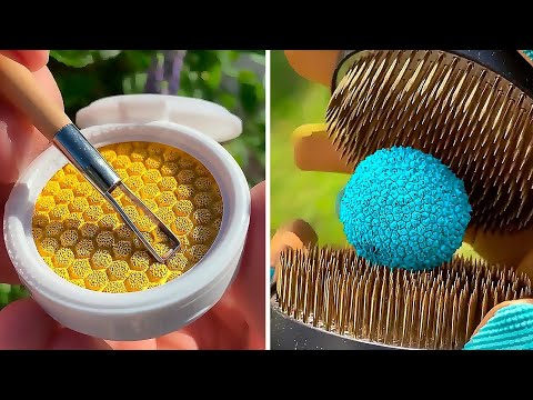 Oddly Satisfying Video With Calming Deep Sleep Music - Stress Relief & Meditation #03