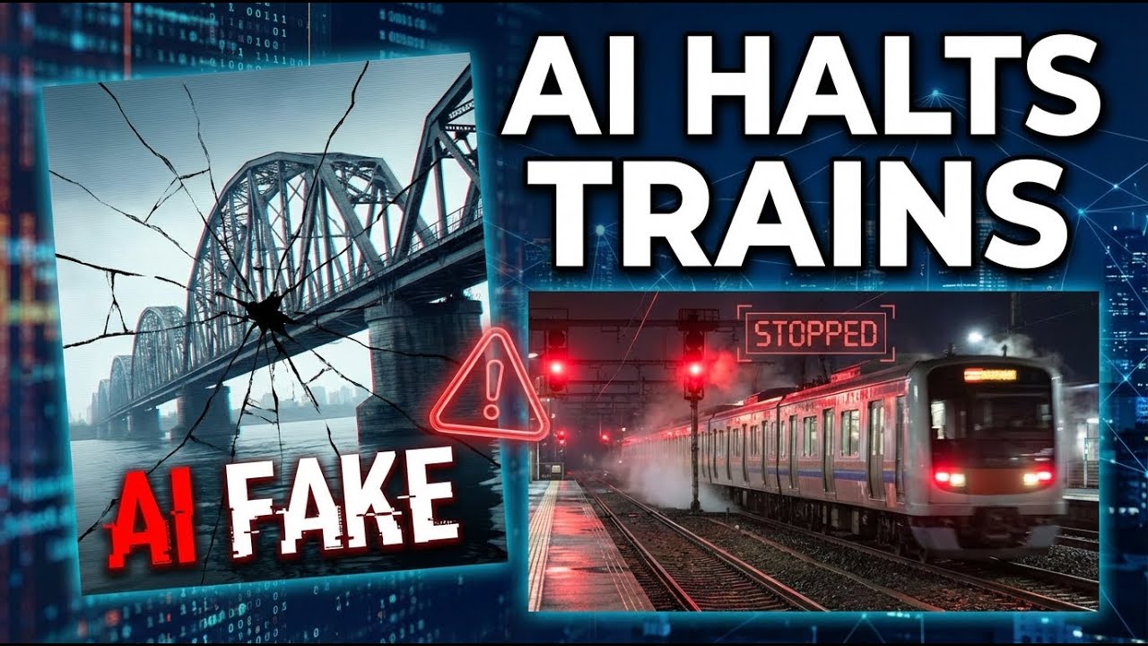 How One AI-Generated Image Halted 32 Trains — The Carlisle Bridge Hoax