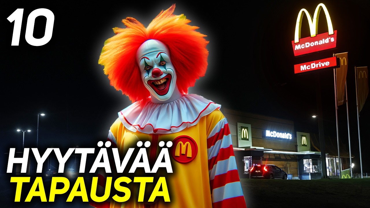 10 Hyytävää McDonald’sissa sattunutta tositapausta