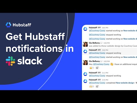 Hubstaff video/presentation/materials