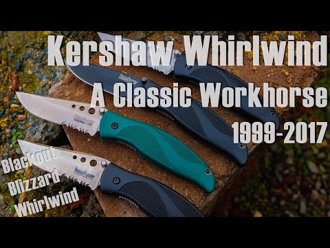 The Kershaw Whirlwind - classic Kershaw history & final run of this knife you can still buy today!