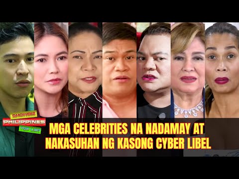 Mga Celebrities Na Nadamay At Nakasuhan Ng Kasong Cyber Libel