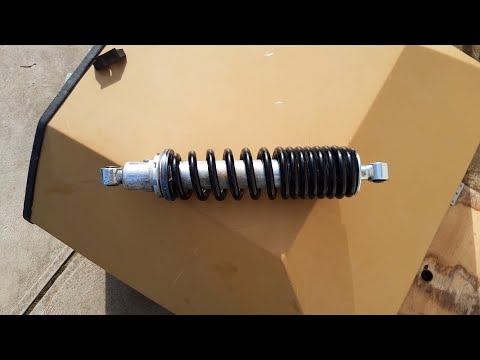 Himalayan sidecar project part 2, Rear Shock Absorber