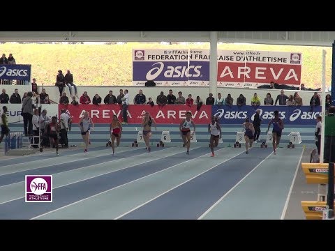 Nantes 2015 : Finale 60 m Cadettes (Estelle Raffaï en 7''50)