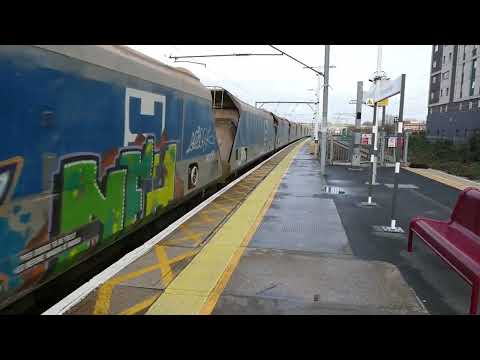 Freight Train At Tottenham Hale 27 January 2023