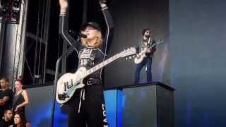 Madonna - Turn Up The Radio live during Soundcheck, Gothenburg 2012
