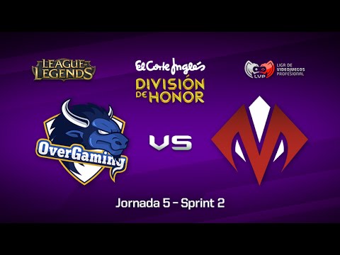 OverGaming vs SummaGG - #LoLHonor Jornada 5 Sprint 2, T.8