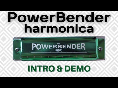 The PowerBender Harmonica | Demo & Comparison with Richter Tuning