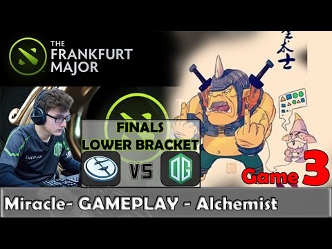 Miracle:Alchemist plays-EG vs OG Game 3- Dota 2 Frankfurt Major 2015