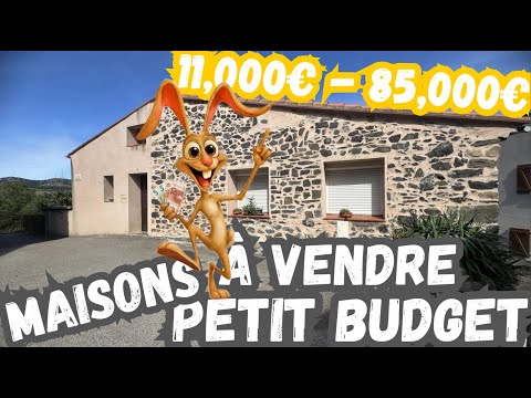 [ENG SUB] 🇫🇷 Maisons de campagne à vendre 🏡 | €11,000 - €12,000 - €59,000- €75,000- €44,000 👌
