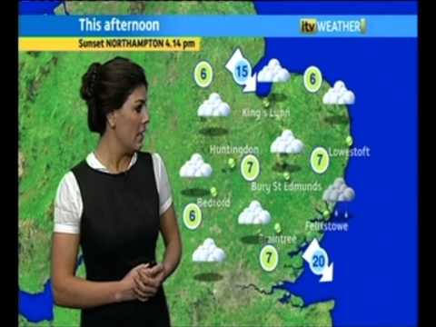 Weather bulletin for ITV Anglia