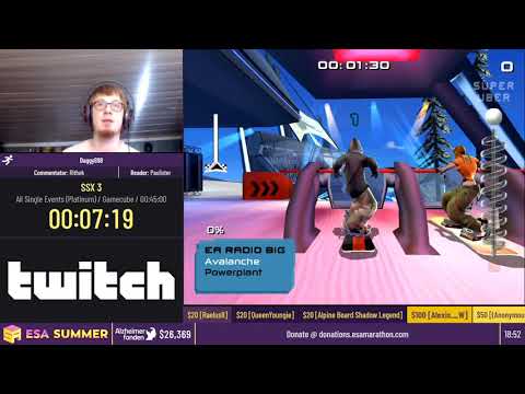 SSX 3 [All Single Events (Platinum)] by Daggy898 - #ESASummerOnline