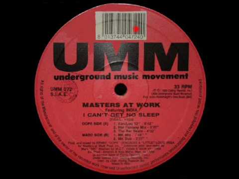 I Can't Get No Sleep (MK Mix)  India  Masters At Work  UMM (Side B1)