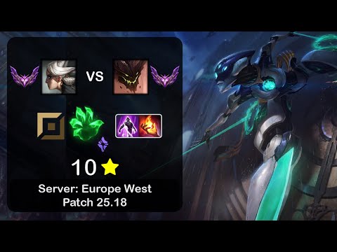 Camille Top vs Malphite - EUW Master - Patch 25.18