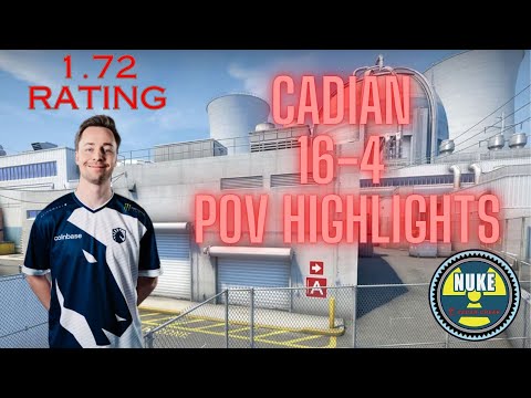⫷CS2 POV HIGHLIGHTS⫸ cadiaN | CCT Global Finals 2024 | Liquid vs Ence  | Map1 Nuke