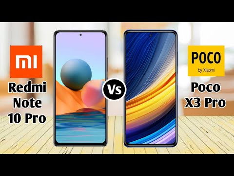 Redmi Note 10 Pro Vs Poco X3 Pro