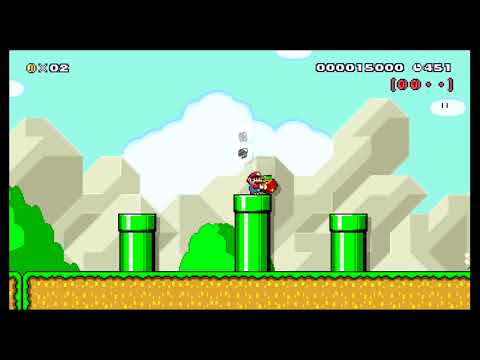 marios red coin adventure by BananaTNT - SUPER MARIO MAKER - NO COMMENTARY 1bf
