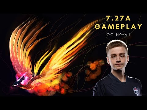 OG.Notail - Phoenix Support Patch 7.27a | Player Perspective - Dota 2 Gameplay