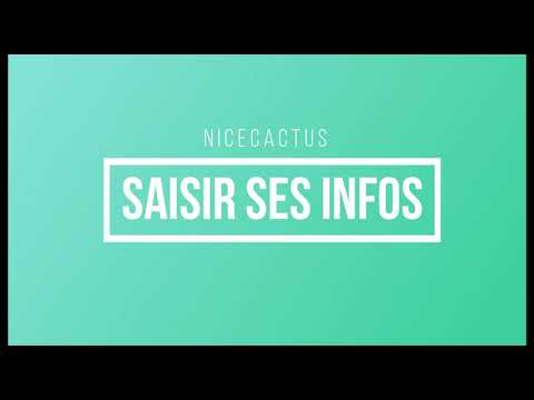 Nicecactus - Créer son compte et mettre à jour son profil de joueur