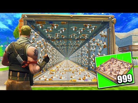 INFINITY TRAP TUNNEL *WORLD RECORD* In Fortnite Battle Royale