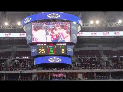 Alyssa Valdez Championship Point sends the Creamline wins the 2022 PVL Invitational WS Champions