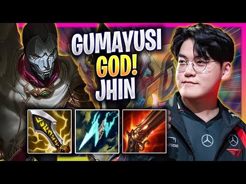 GUMAYUSI IS A GOD WITH JHIN! - T1 Gumayusi Plays Jhin ADC vs Ashe! | Season 2024