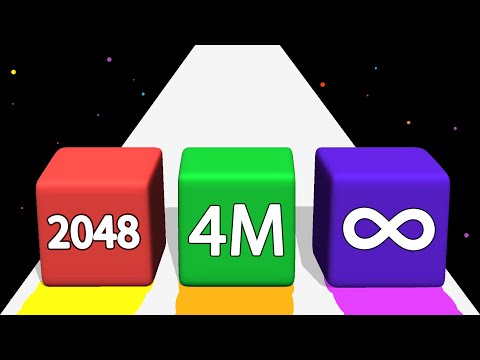 2048 Run - Infinity Cube Run Merge (4M - 4194304)