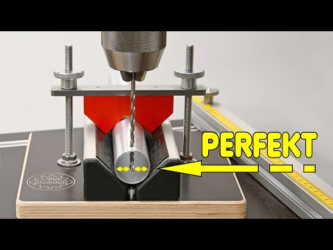 This ingenious DRILLING JIG should not be missing in any workshop!