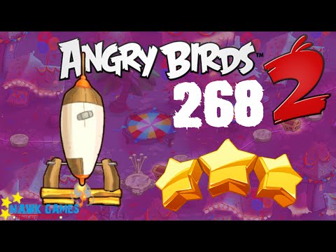 Angry Birds 2 - 3 Stars Walkthrough Level 268 [4K 60FPS]