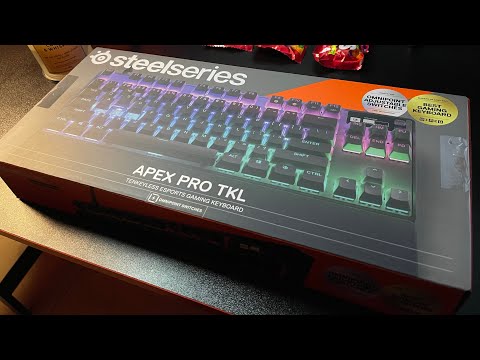 APEX PRO TKL 2023 Unboxing & Fortnite Gameplay (SUPER FAST)