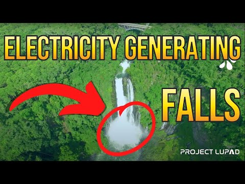 Maria Cristina Falls Iligan Philippines Aerial Tour 4K