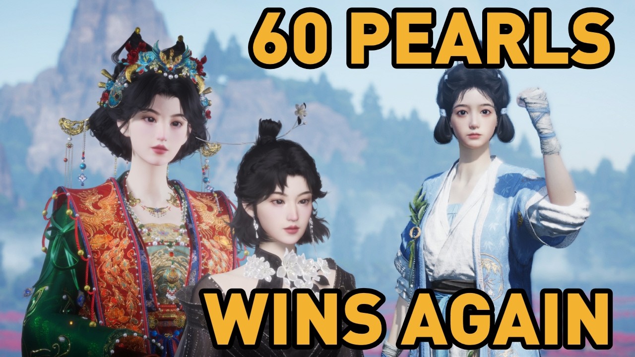 New 60 Pearls/Valentine's Wedding 2580/Half Priced 2580 Skins From Where Winds Meet on CN (Aug 2026)