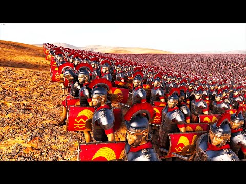 FULL AUTO SUPER CHICKEN 6 MILLION RPM Vs ROMANS - Ultimate Epic Battle Simulator 2 | UEBS 2