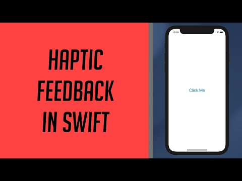 How to create Haptic Feedback in Swift